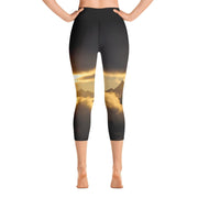 Cross Mountain Yoga Capri Leggings - 57 Peaks